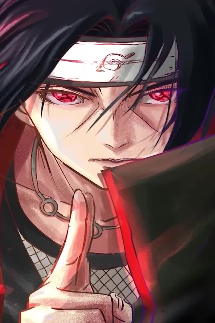Cool Anime Itachi Naruto Live Phone Wallpaper