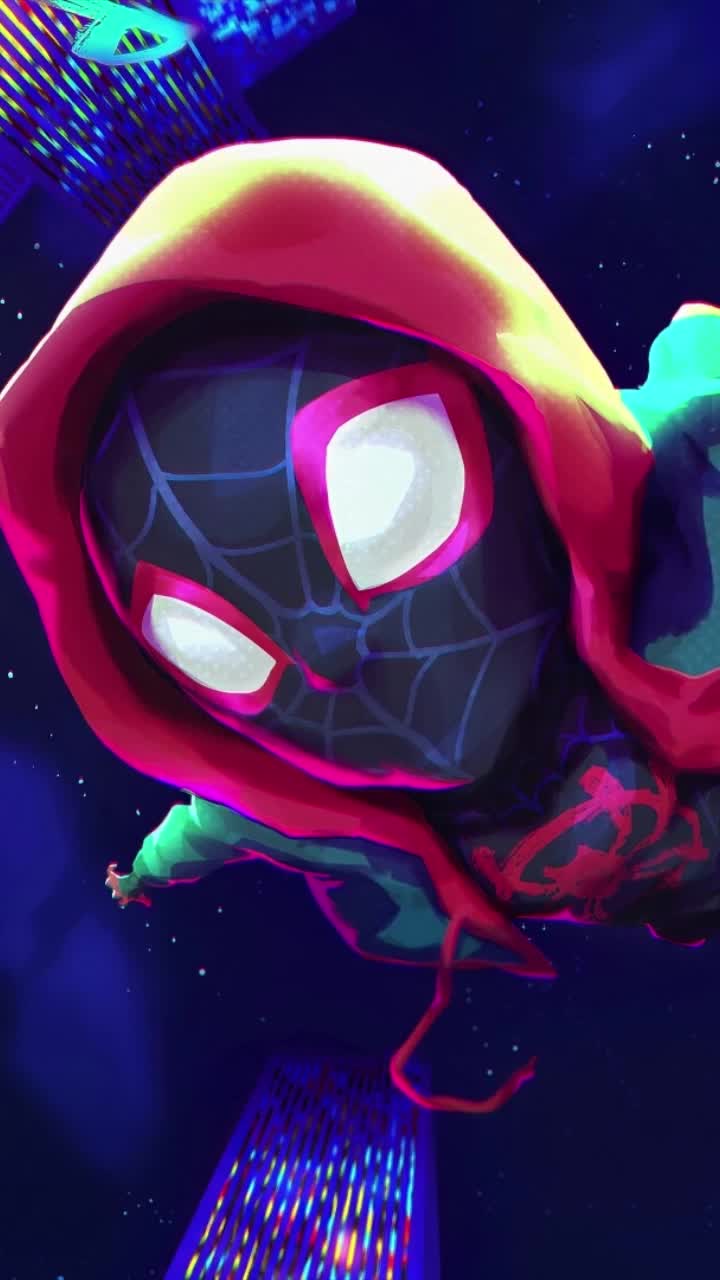 Live Phone Spider Man Miles Morales Wallpaper To iPhone And Android