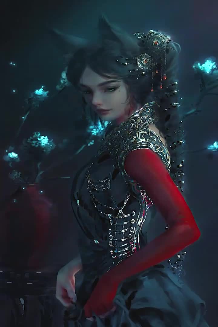 Iphone And Android Nekomimi Princess Phone Live Wallpaper