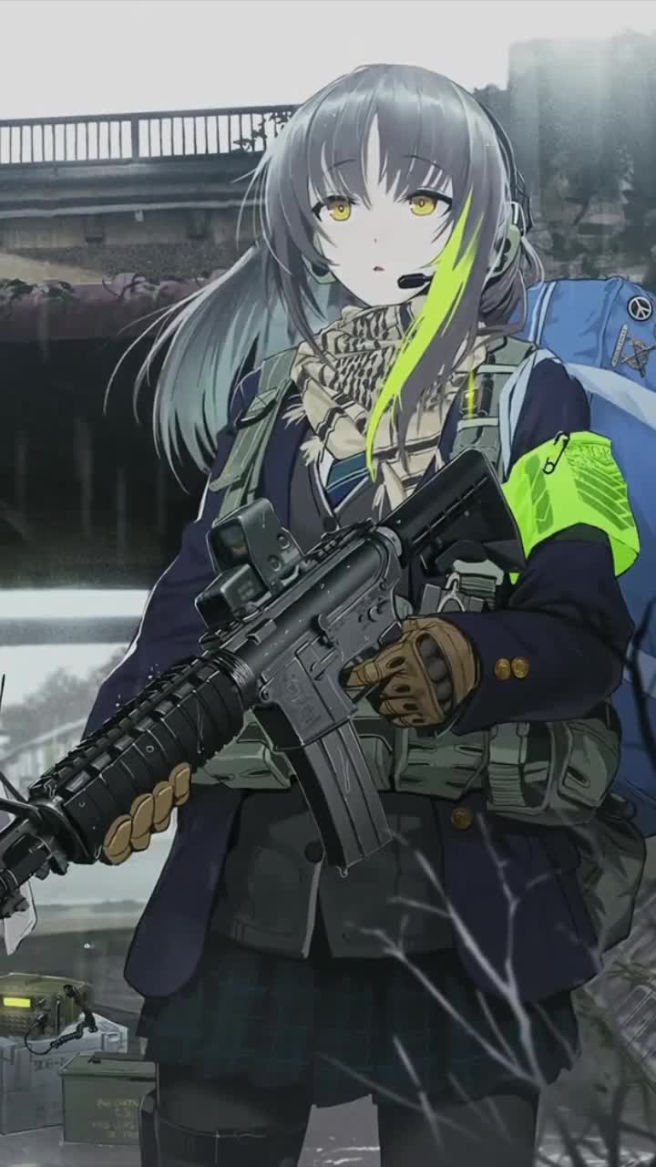 Android  iOS iphone Mobile Girls Frontline Ar Squad Free Live Wallpaper