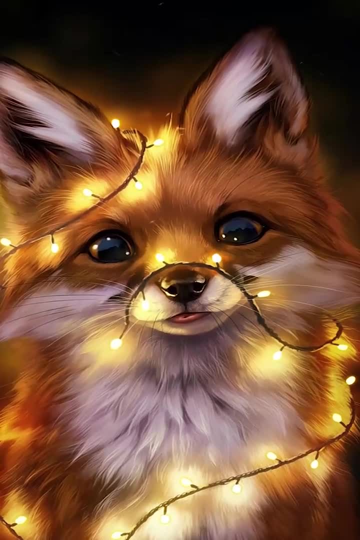 Cute Fox Phone Live Wallpaper