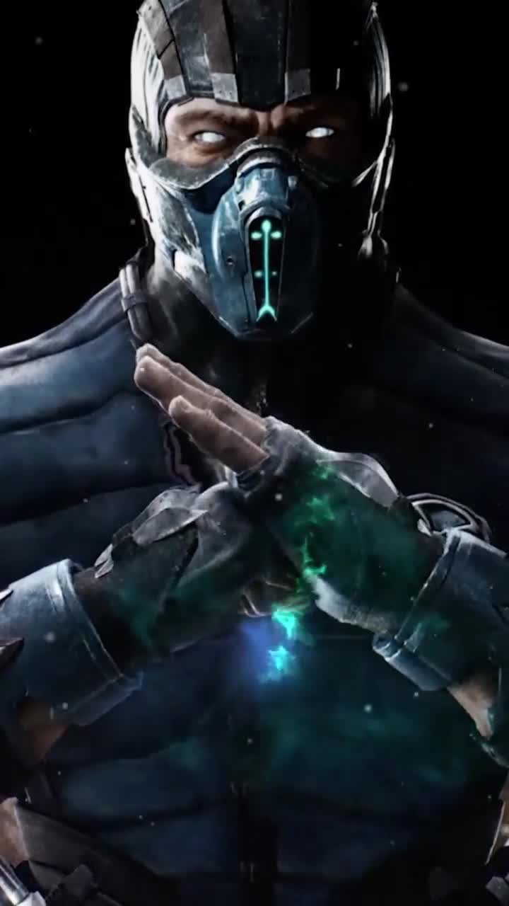 iPhone  Android Grandmaster Sub Zero Mortal Kombat Free Phone Live Wallpaper