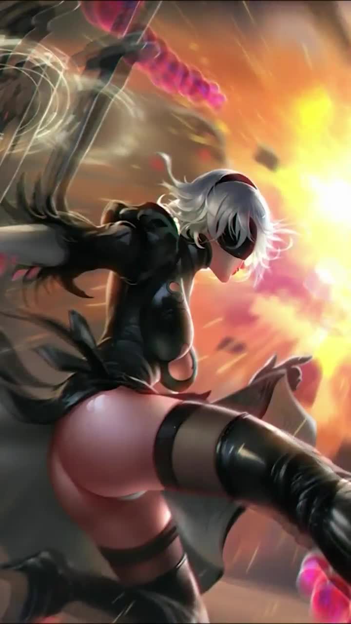 iPhone  Android Nier Automata Game Phone Live Wallpaper
