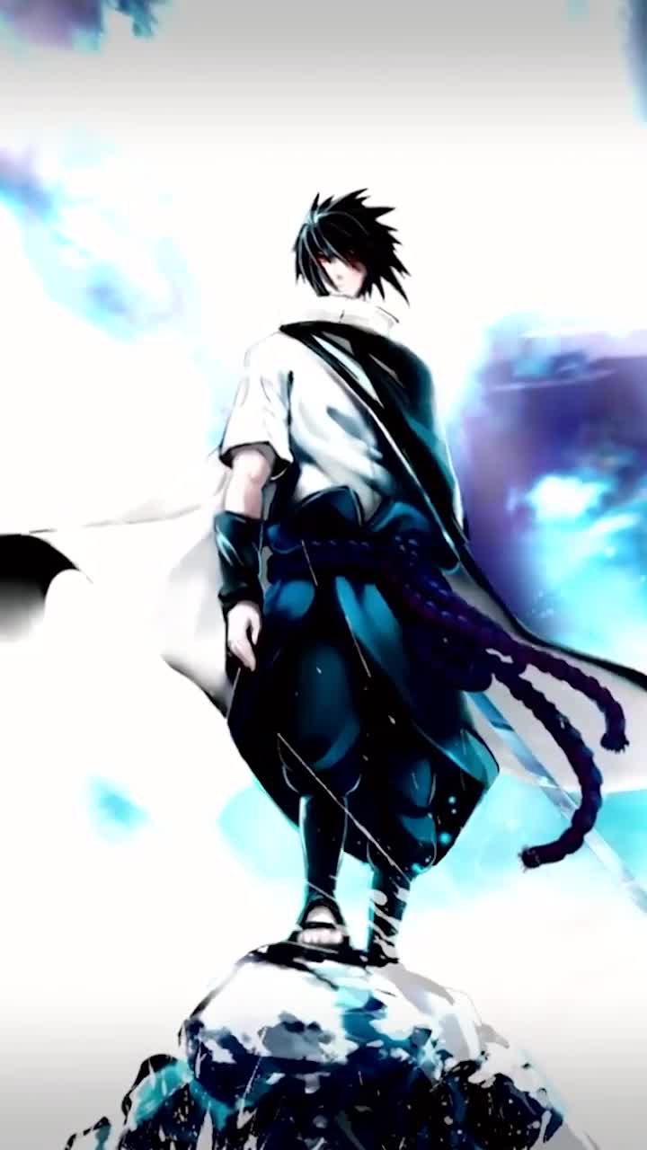Android  iOS iphone Mobile Anime Sasuke Free Live Wallpaper