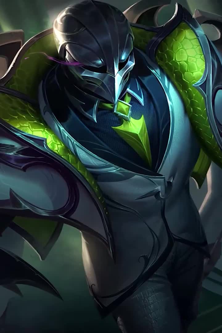 Debonair Zed Lol For iPhone Wallpaper