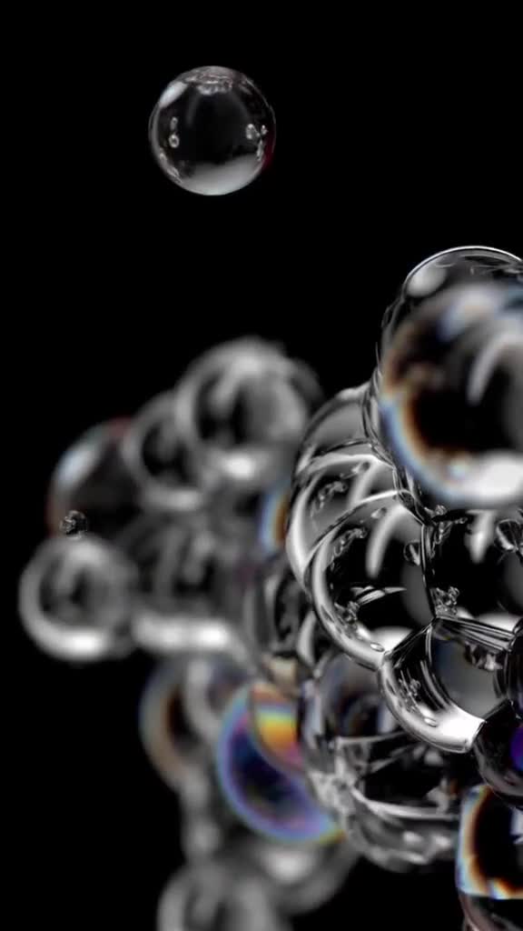 Cool Bubbles Free Live Phone Wallpaper