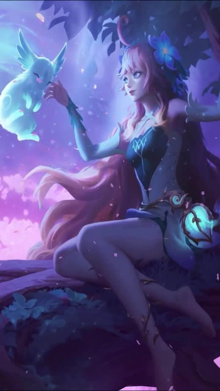 iPhone  Android Floryn Legends Phone Live Wallpaper