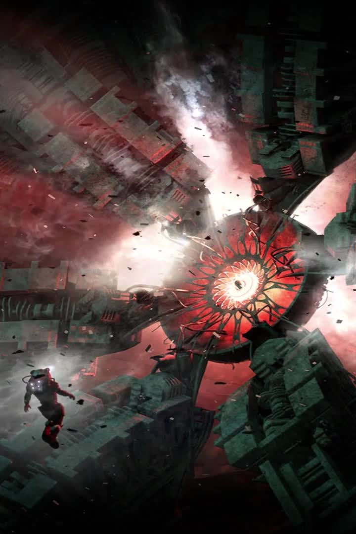 Abandoned Station Space Iphone Wallpaper