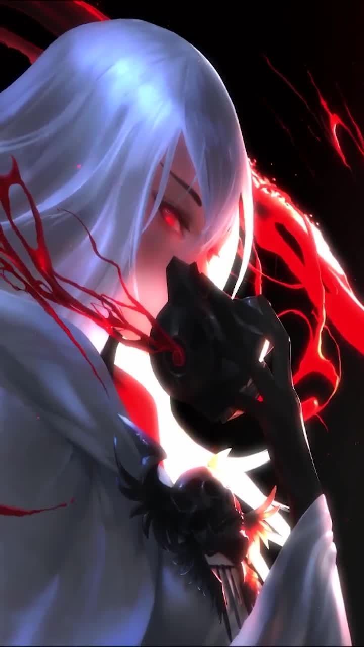 iPhone  Android Gas Mask Girl Warrior Wallpaper