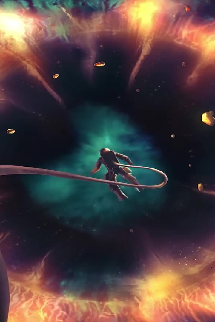 The Eye In Space Iphone Wallpaper