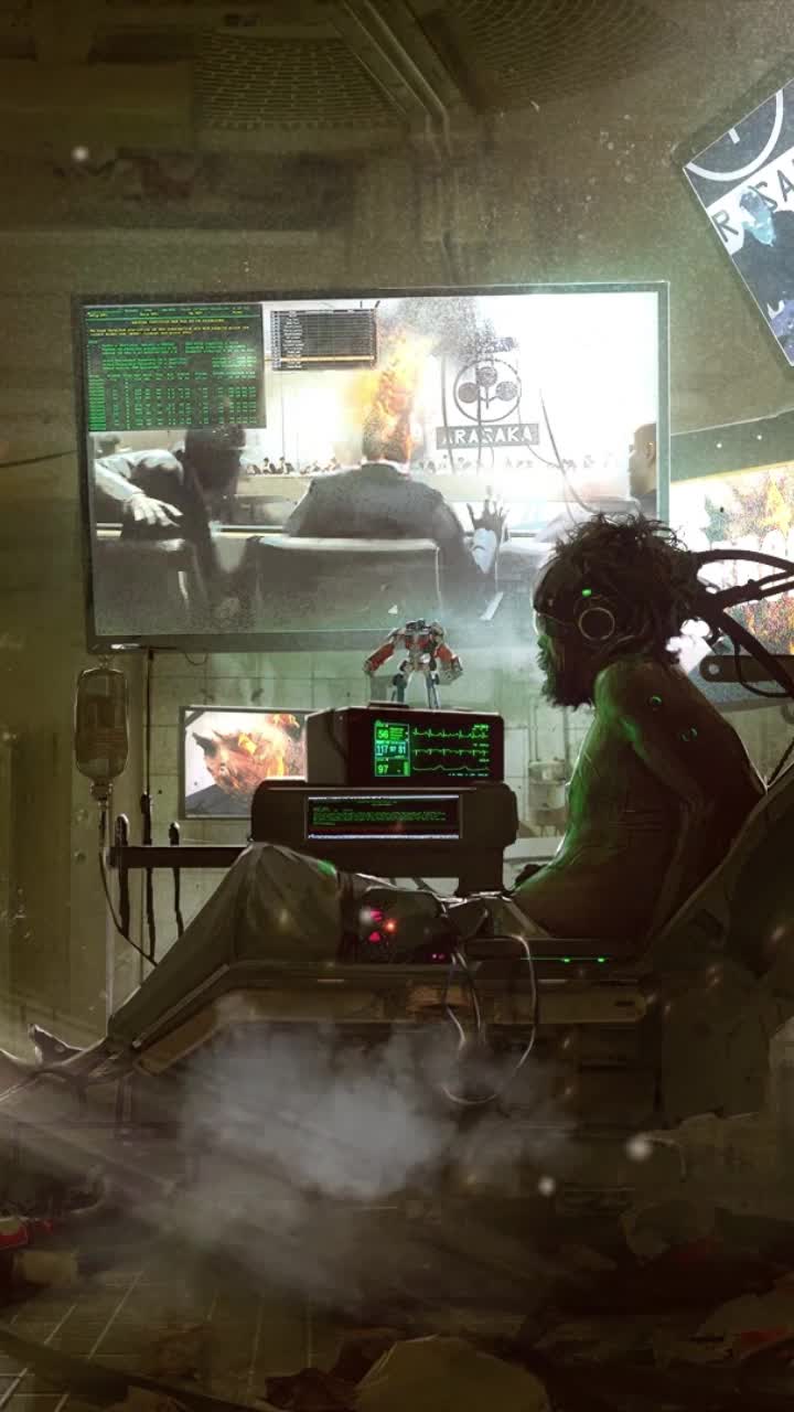 Live Phone Cyberpunk 2077 Vr Wallpaper To iPhone And Android