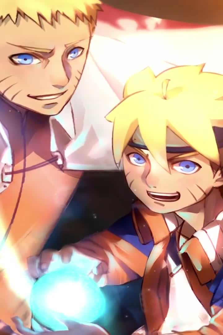 Naruto And Boruto Wallpaper of Anime