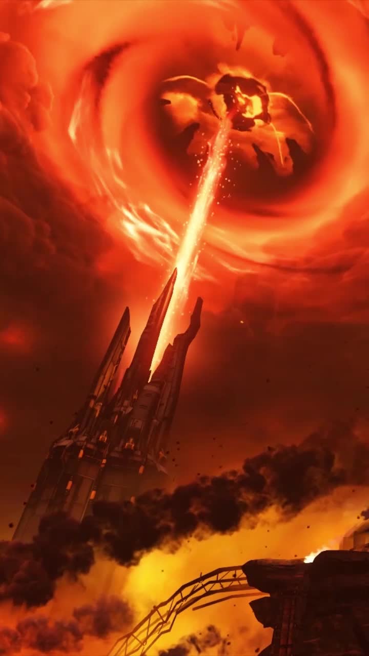 iPhone and Android Doom Argent Tower Live Phone Wallpaper