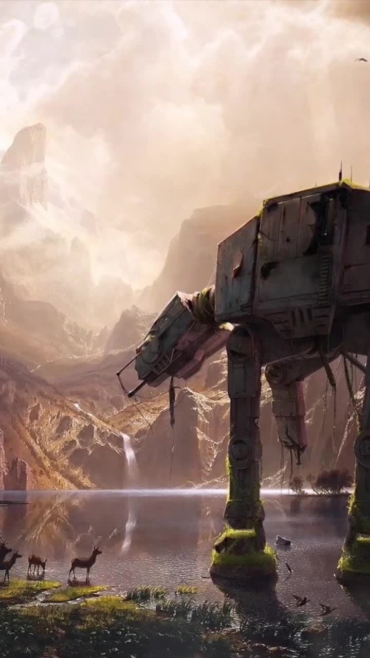 Live Phone Star Wars At At Wallpaper To iPhone And Android