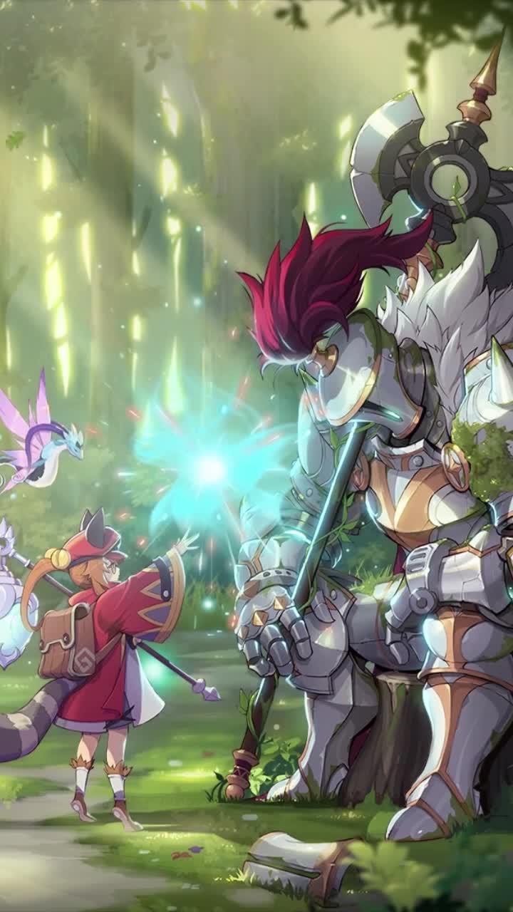 iPhone and Android Peria Chronicles Live Phone Wallpaper