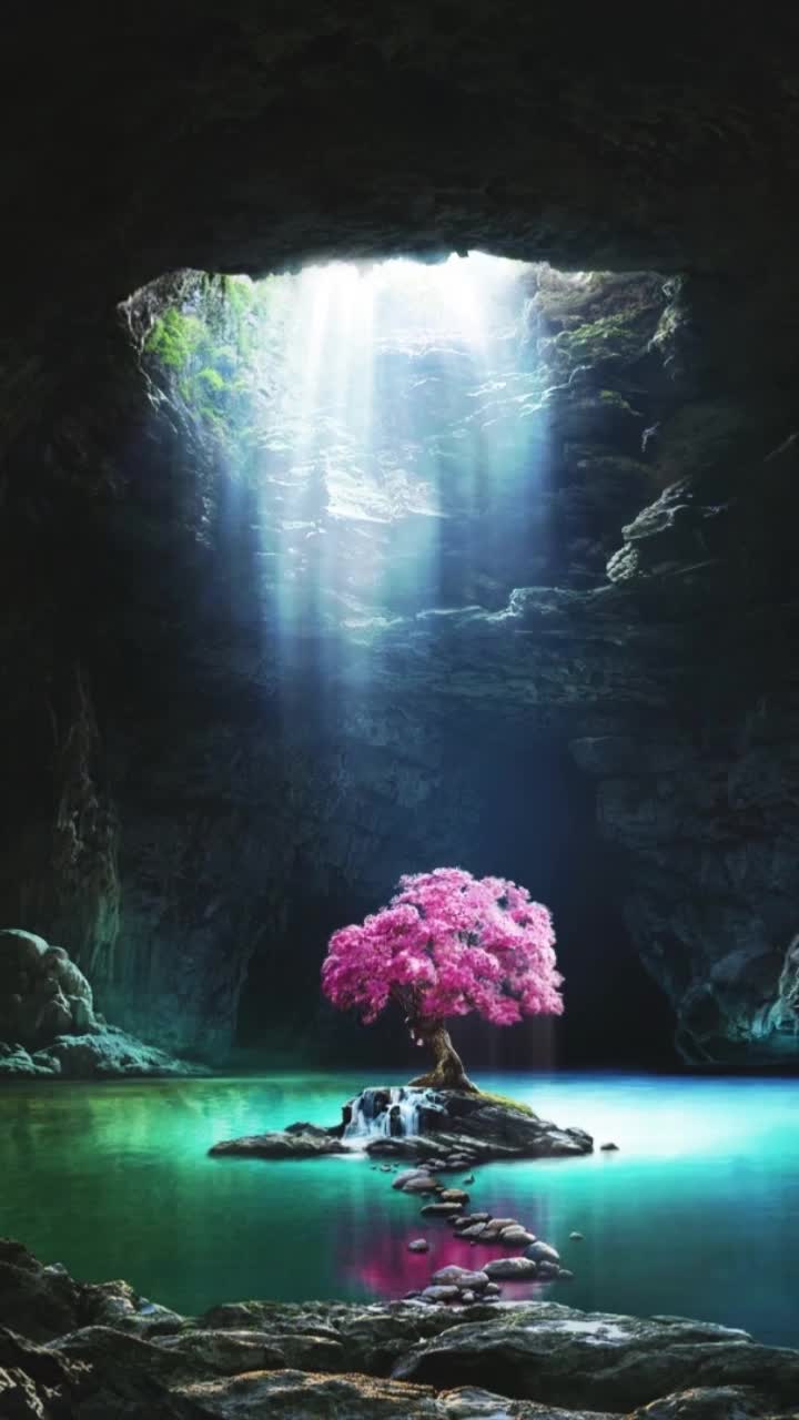 Live Phone Cave Tree Wallpaper To iPhone And Android