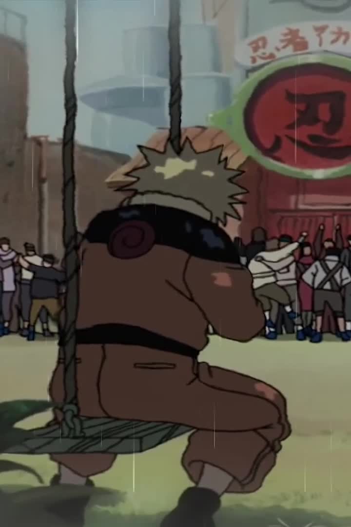 In The Rain Naruto Wallpaper of Anime