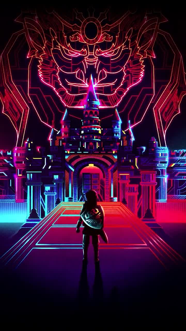 iPhone and Android Cyber Link The Legend Of Zelda Breath Of The Wild Phone Live Wallpaper
