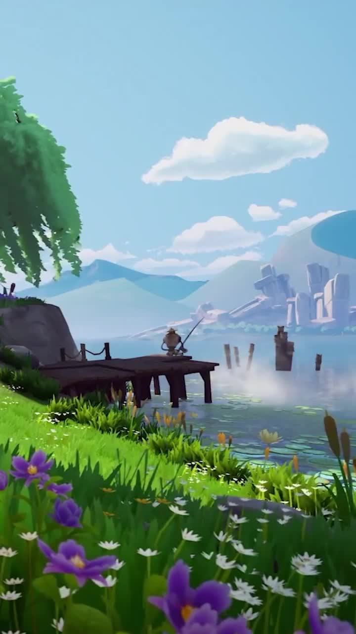 Android  iOS iphone Mobile Palia Mmorpg Game Free Live Wallpaper