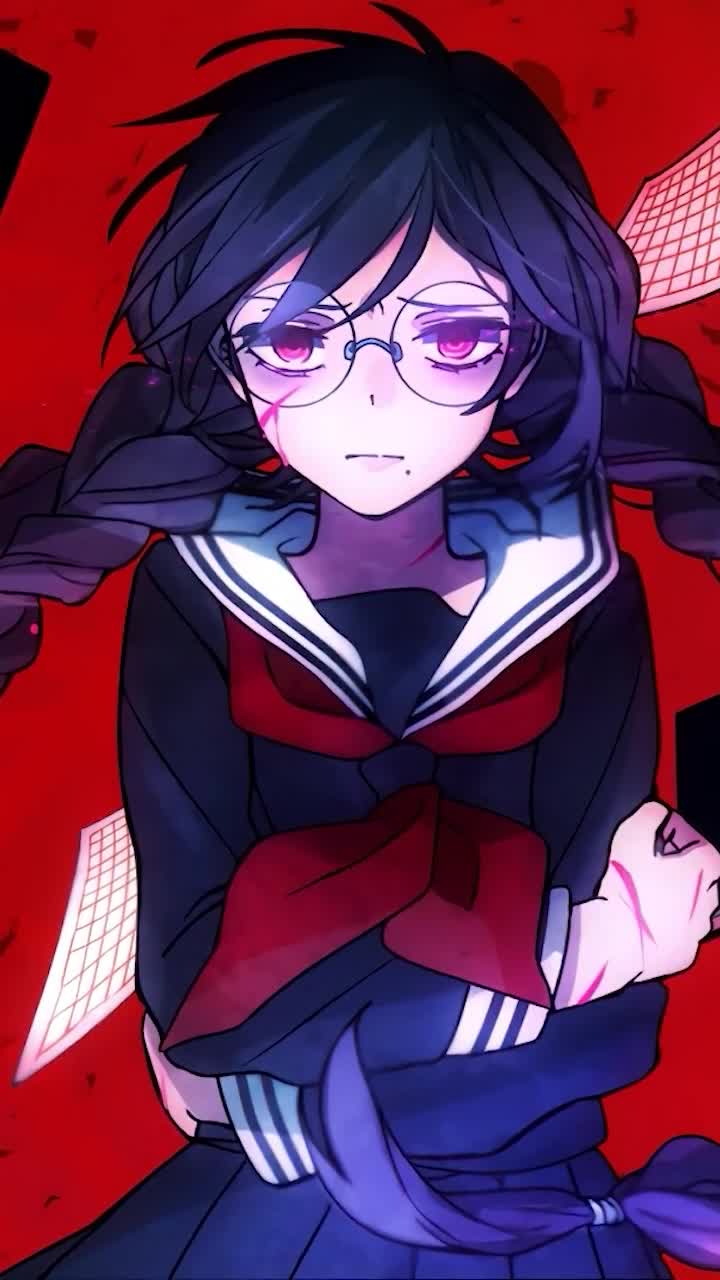 iPhone And Android Touko Fukawa Danganronpa Books Phone Live Wallpaper