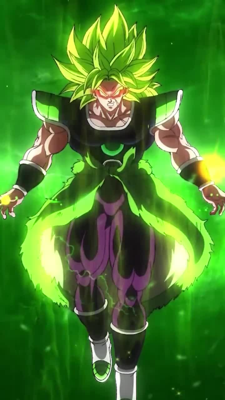 iPhone  Android Broly Super Saiyan Dragon Ball Super Phone Live Wallpaper