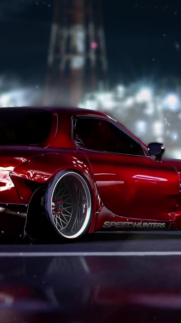 iPhone and Android Mazda Rx 7 Live Phone Wallpaper