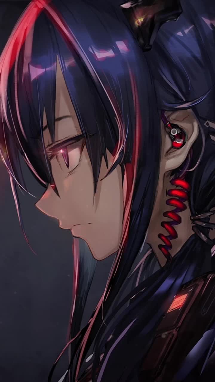 Anime arknights chen iphone wallpaper hd