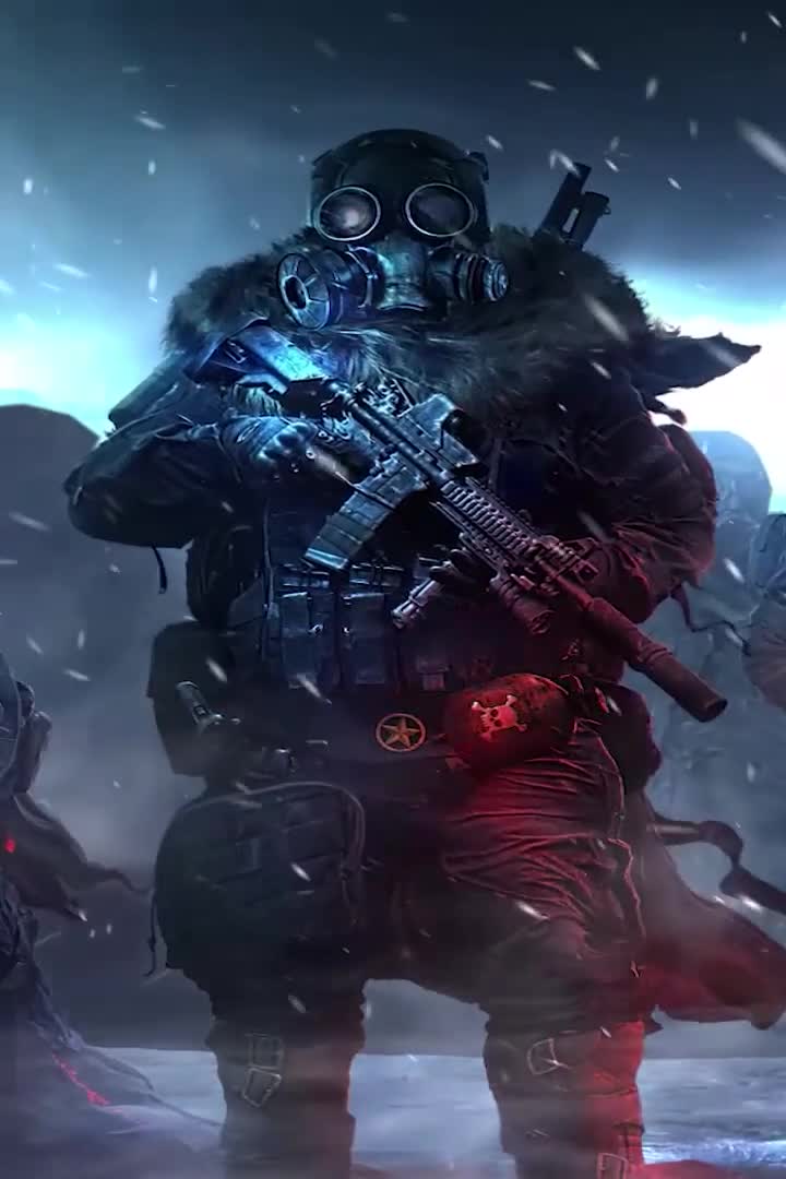 Iphone And Android Biohazard Soldiers Phone Live Wallpaper