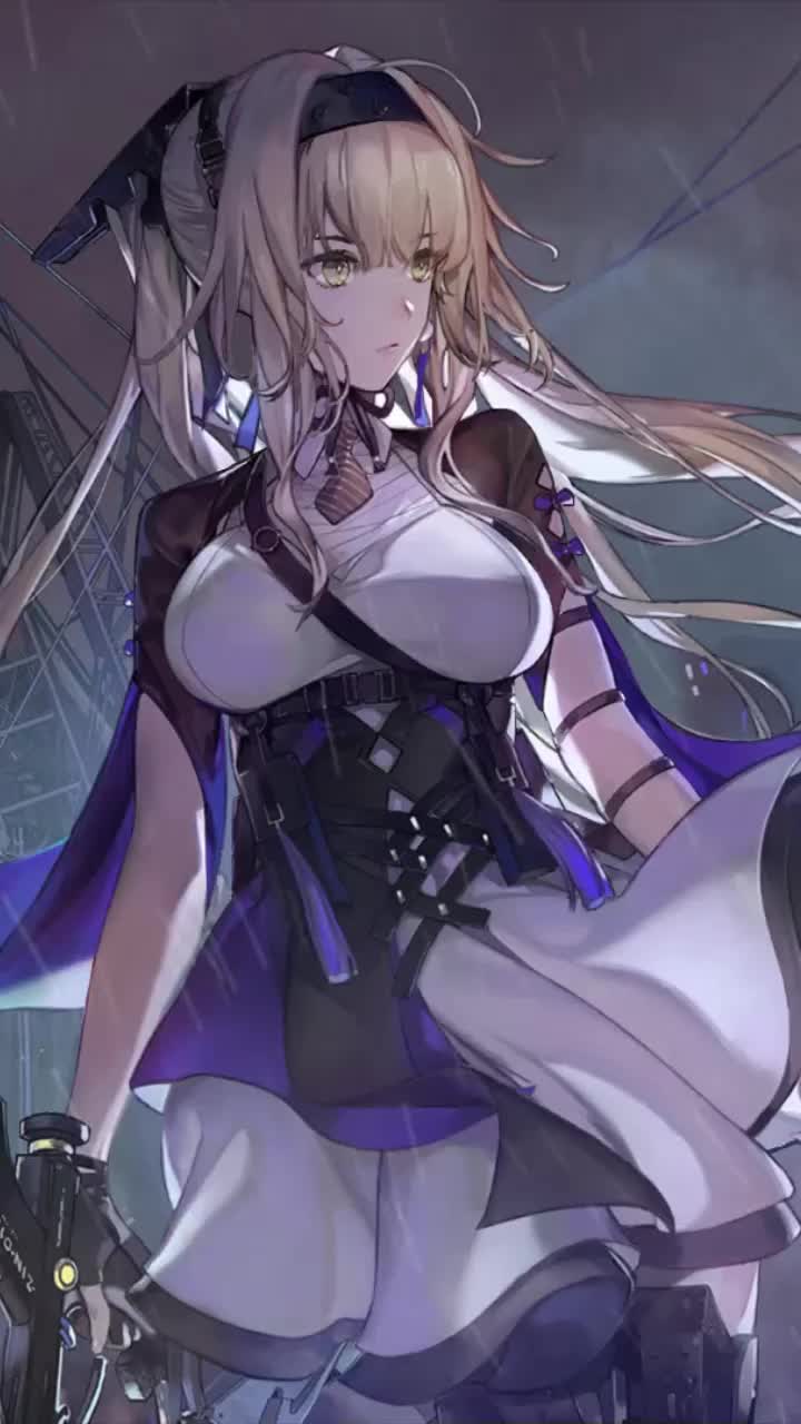 Live Phone Bianca Rain Night City Punishing Gray Raven Wallpaper To iPhone And Android