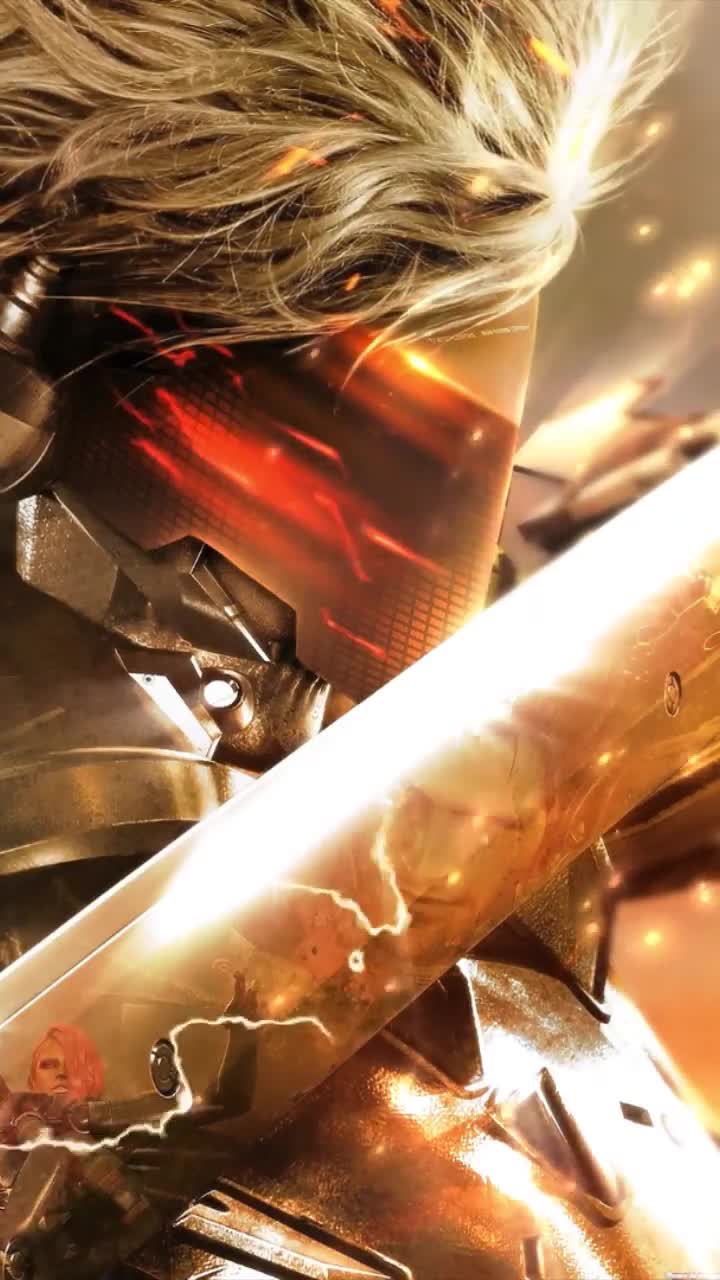 iPhone  Android Metal Gear Solid Rising Revengeance Phone Live Wallpaper
