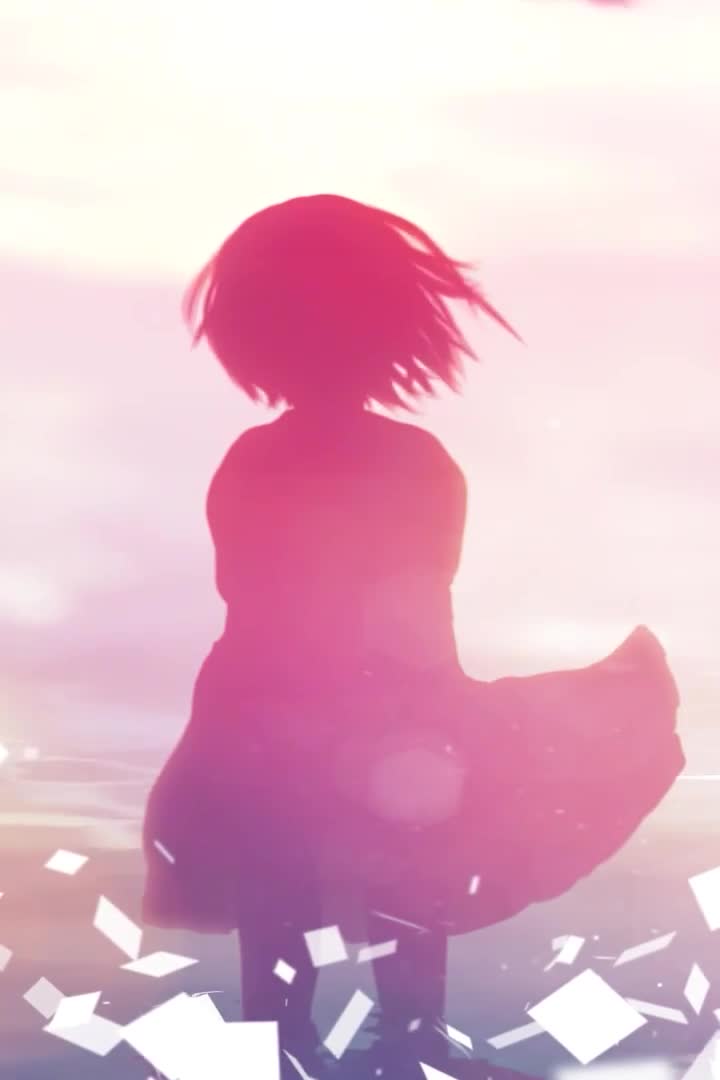 Missing You Girl For iPhone Wallpaper