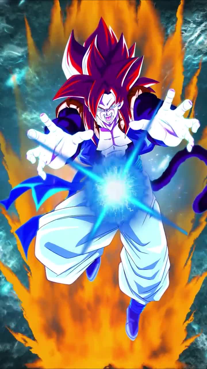 Android  iOS iphone Mobile Gogeta Dragon Ball Anime Free Wallpaper