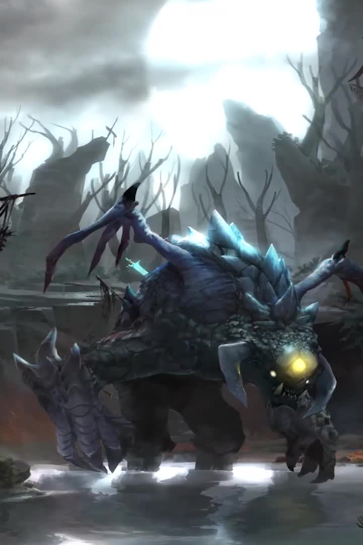 Roshan Dota For iPhone Wallpaper