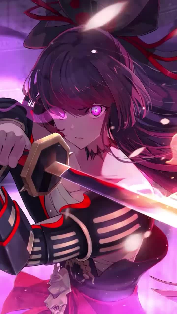 iPhone and Android Hokushin Mei Houkai Gakuen Live Phone Wallpaper