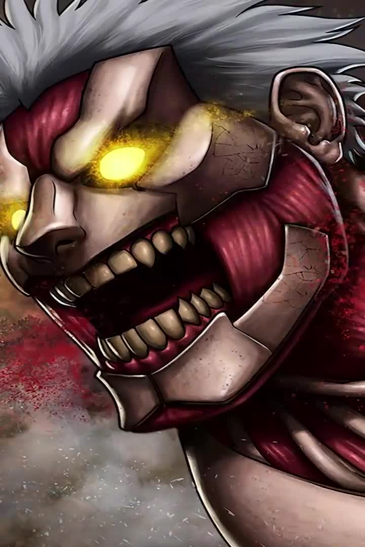 Eren Vs Reiner Attack On Titan Wallpaper of Anime