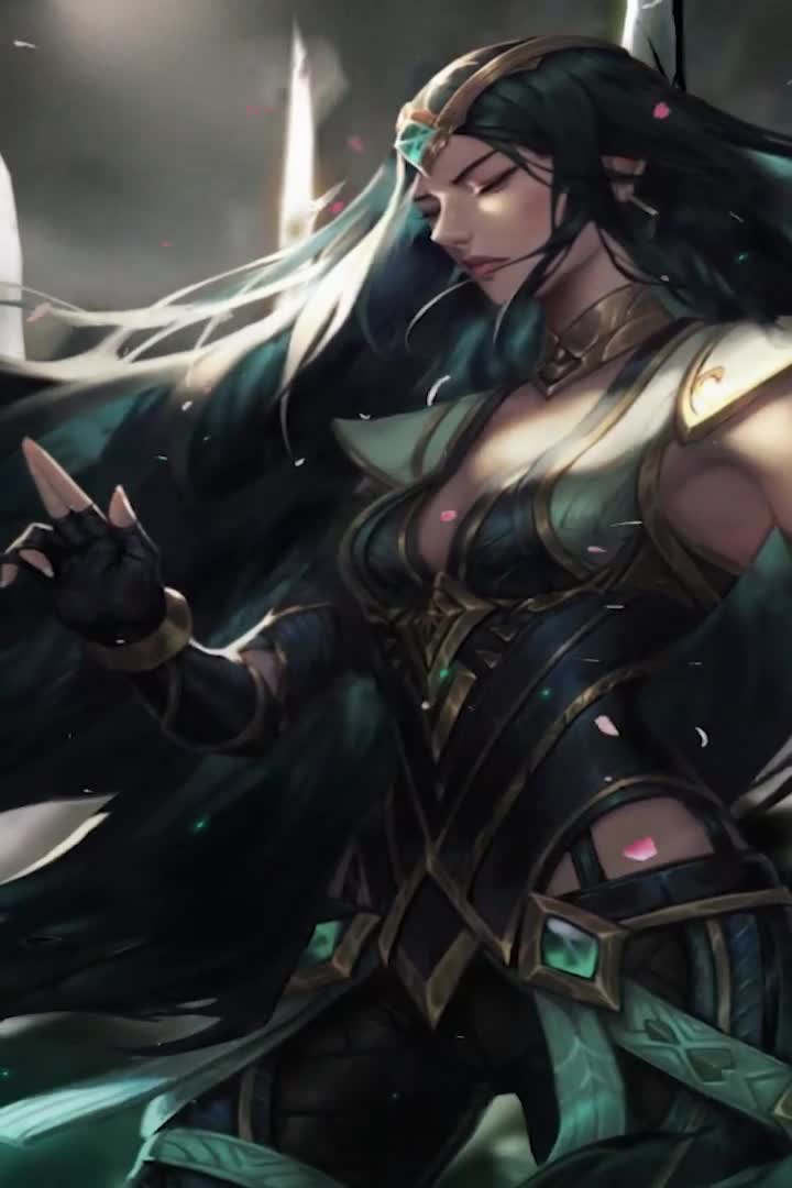 Sentinel Irelia Lol For iPhone Wallpaper