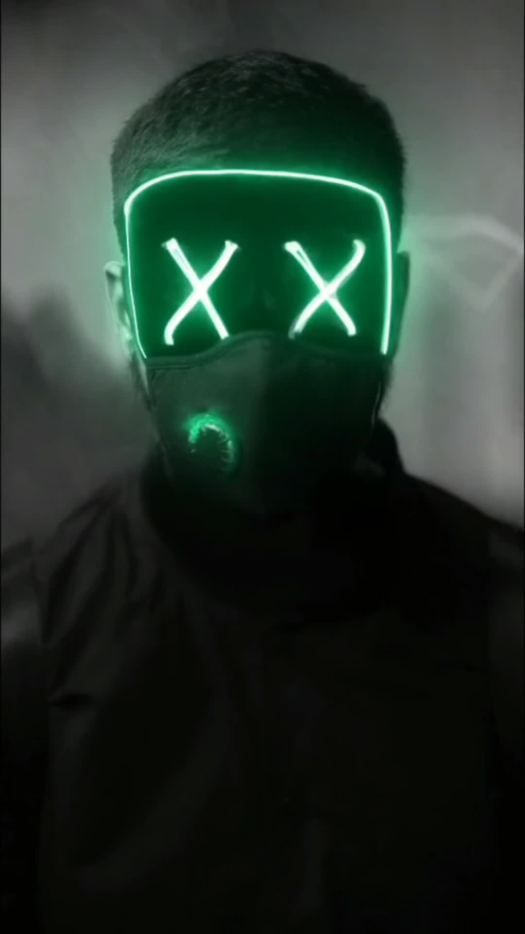 Android  iOS iPhone  Cool green face boy live wallpaper 