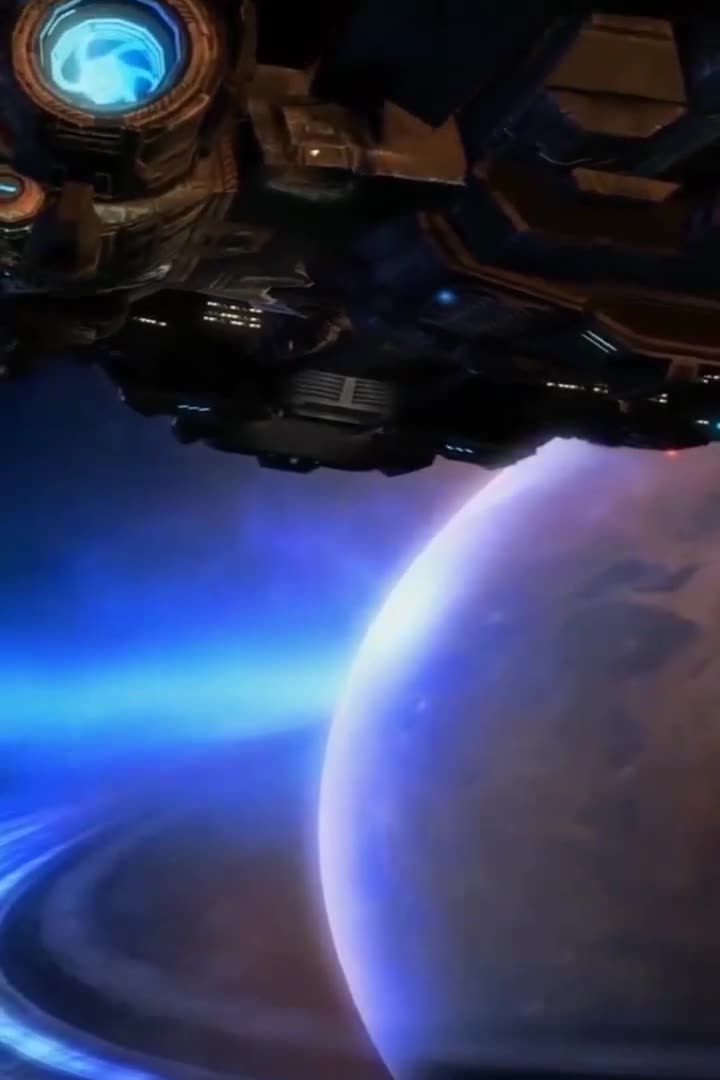 Spaceship Star Craft 2 Space Iphone Wallpaper