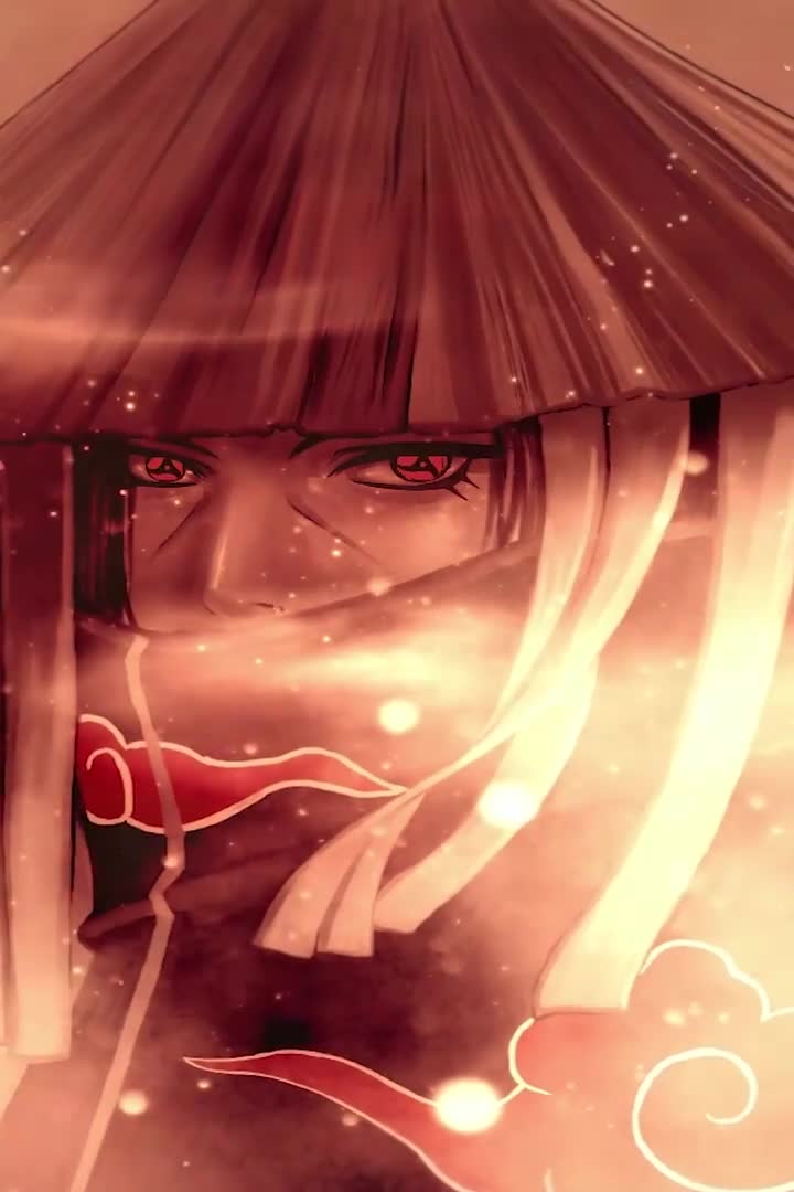 Itachi Uchiha Sepia Tone Wallpaper of Anime