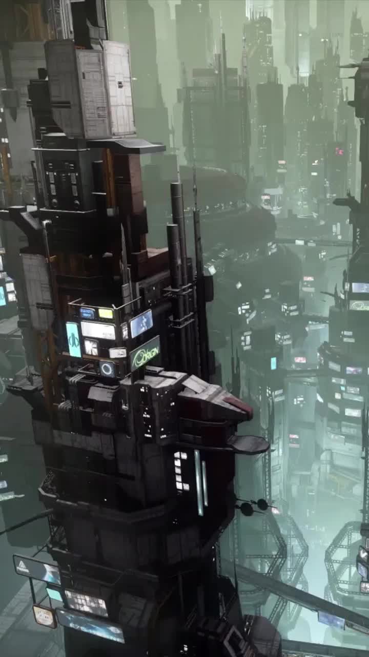 Live Phone Cyber City Wallpaper To iPhone And Android