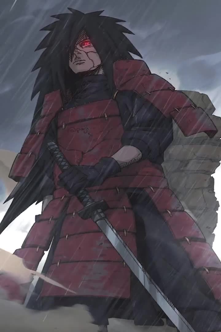 Iphone And Android Madara Rain Phone Live Wallpaper