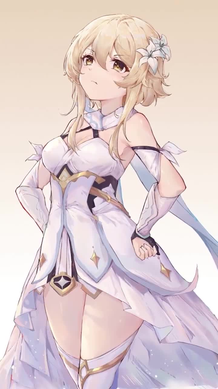 iPhone and Android Angry Lumine Genshin Impact Phone Live Wallpaper