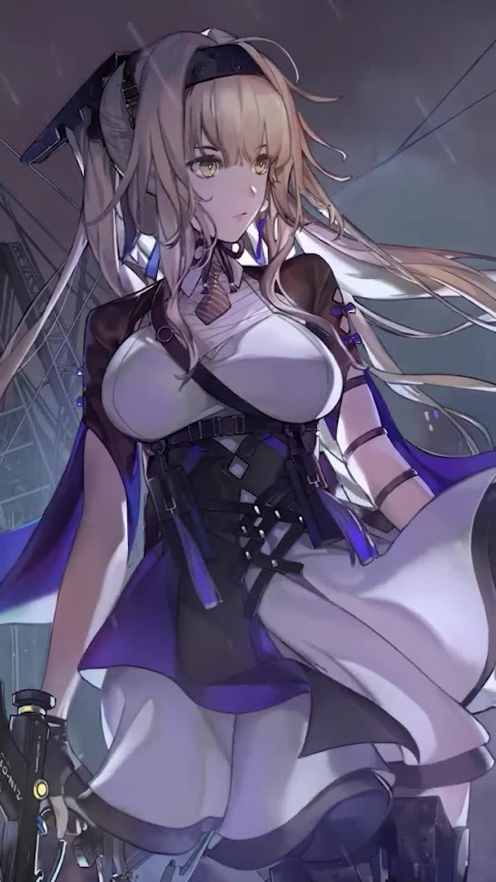 iPhone And Android Bianca Rain Night City Punishing Gray Raven Phone Live Wallpaper