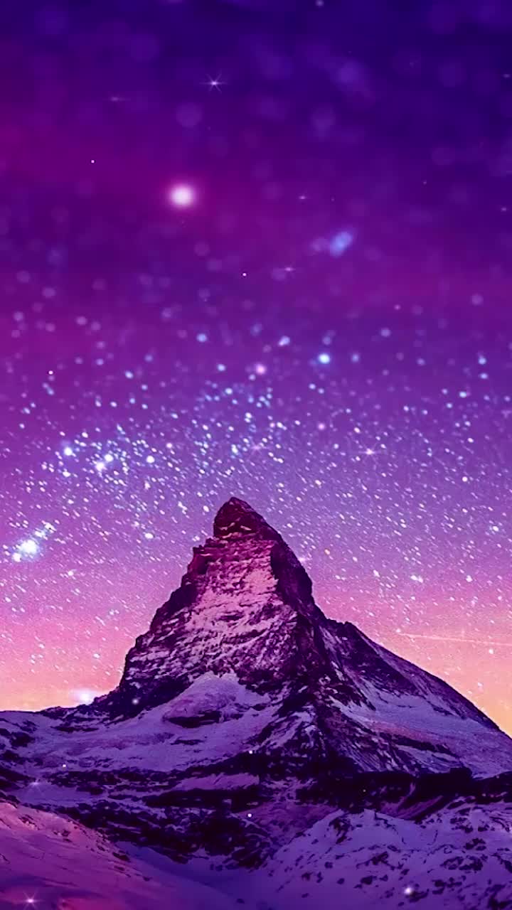 iPhone  Android Winter Mountain Live Wallpaper for Phone