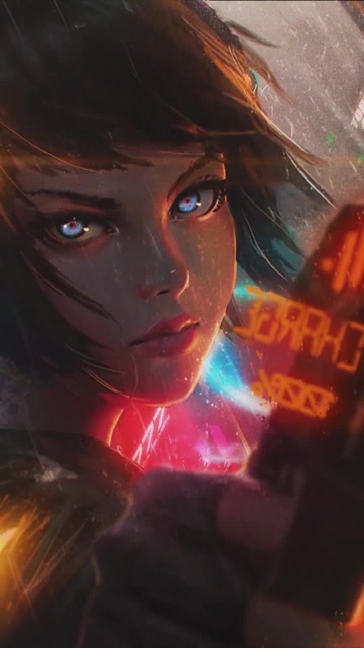 iPhone and Android Ghost In The Shell Live Phone Wallpaper