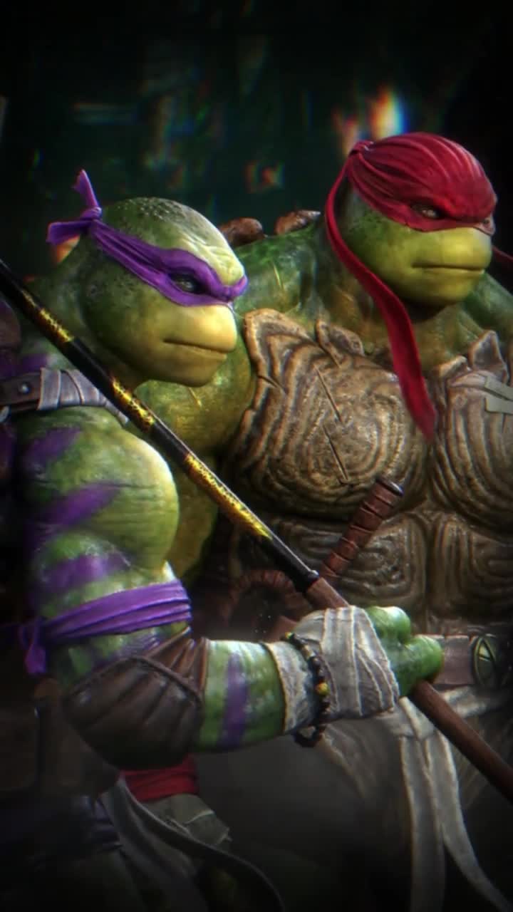 Android  iOS iphone Mobile Tmnt Turtles Ninjas Free Live Wallpaper