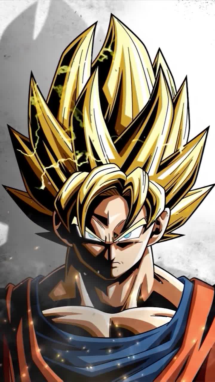 iPhone And Android Son Goku Super Saiyan Dragon Ball Z Phone Live Wallpaper