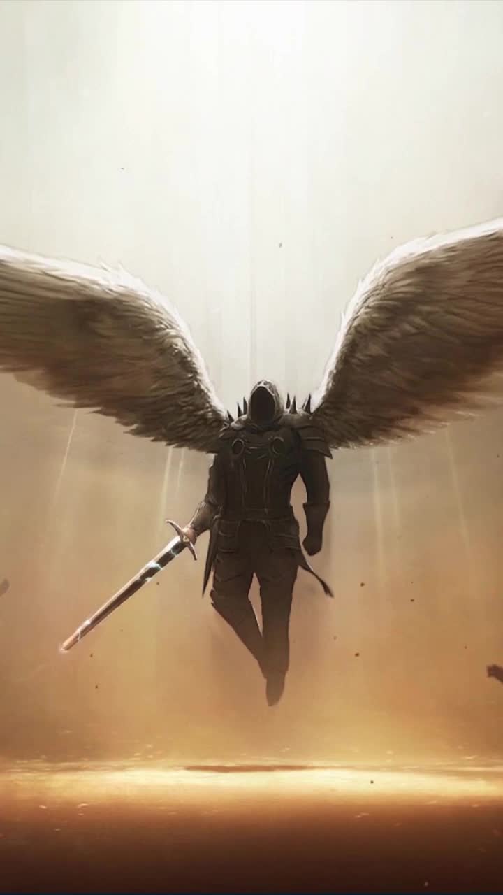 Live Phone Tyrael Archangel Of Justice Wallpaper To iPhone And Android