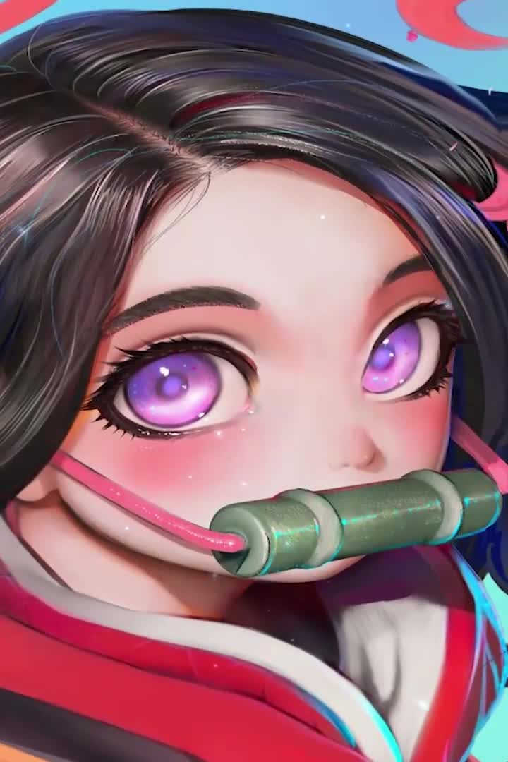 Nezuko Demon Slayer Wallpaper of Anime