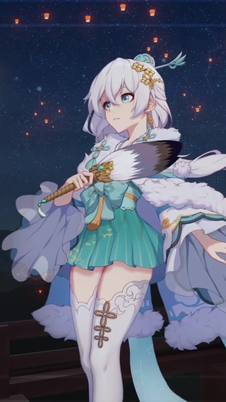 iPhone  Android Zhuge Kongming Lantern Honkai Impact 3rd Phone Live Wallpaper